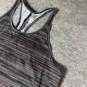 Champion DUODRY Womens Tank Top Athletic Racerback Striped XXL TTG
